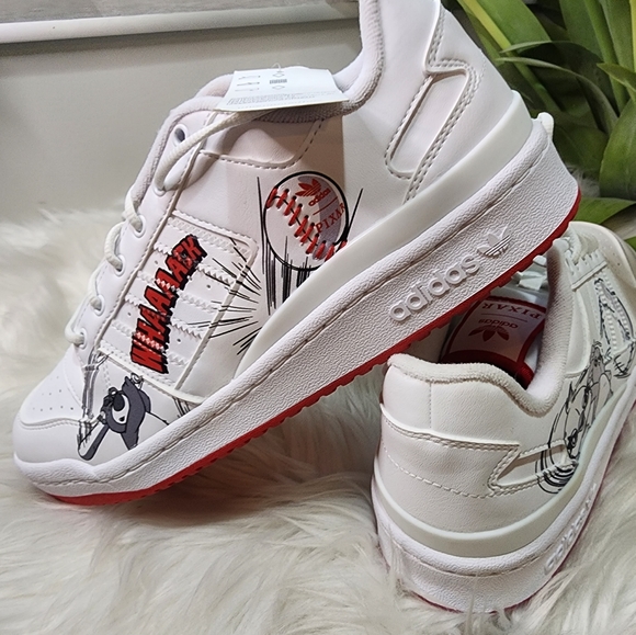 Adidas Disney Pixar x Forum Low 'Lotso & Friends'  Size:Mens8.5/Women9.5 new - Picture 5 of 11